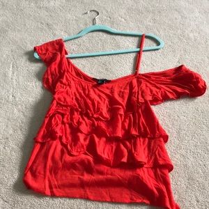 orange forever 21 top